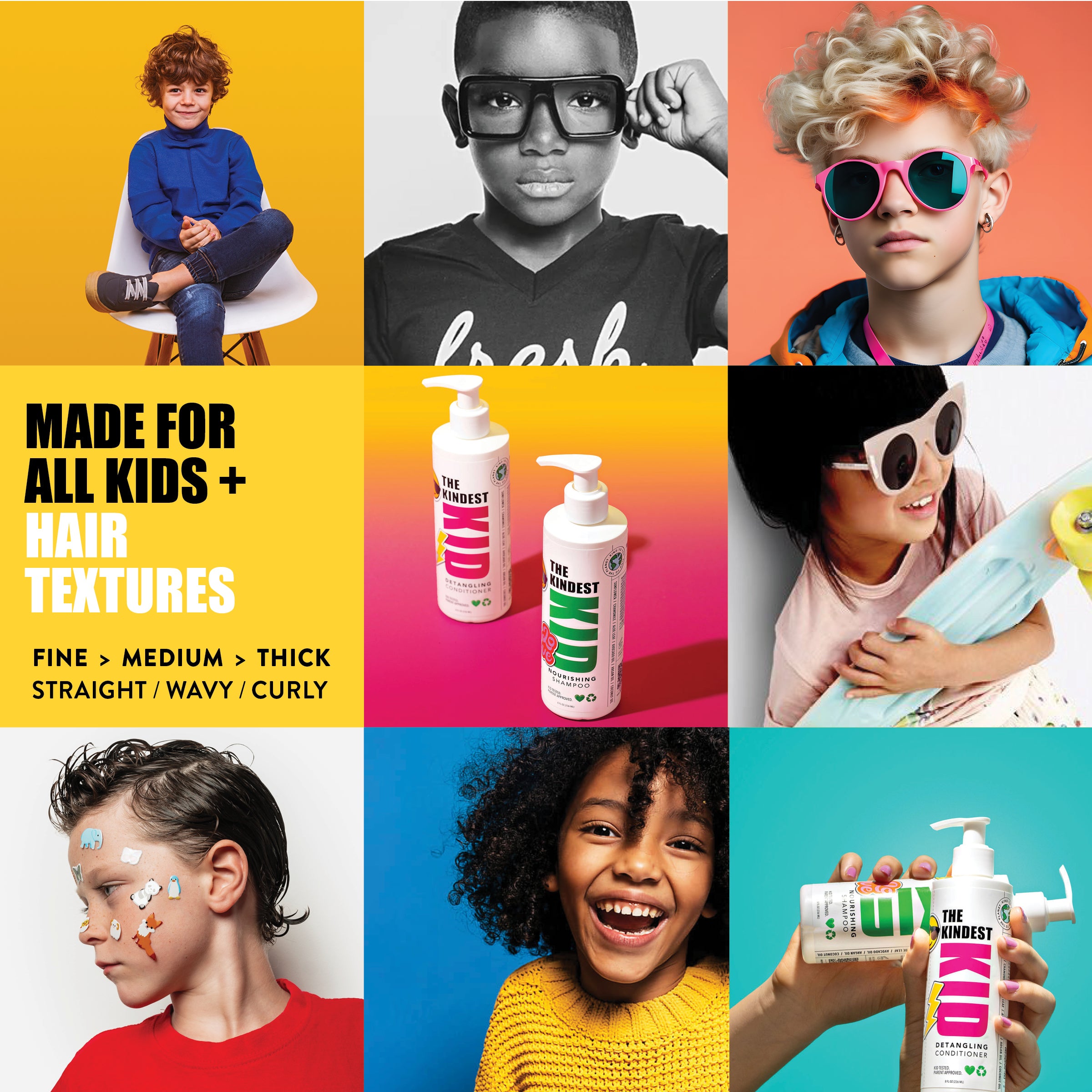 Kindest DETANGLING CONDITIONER 8oz. - THE KINDEST KID